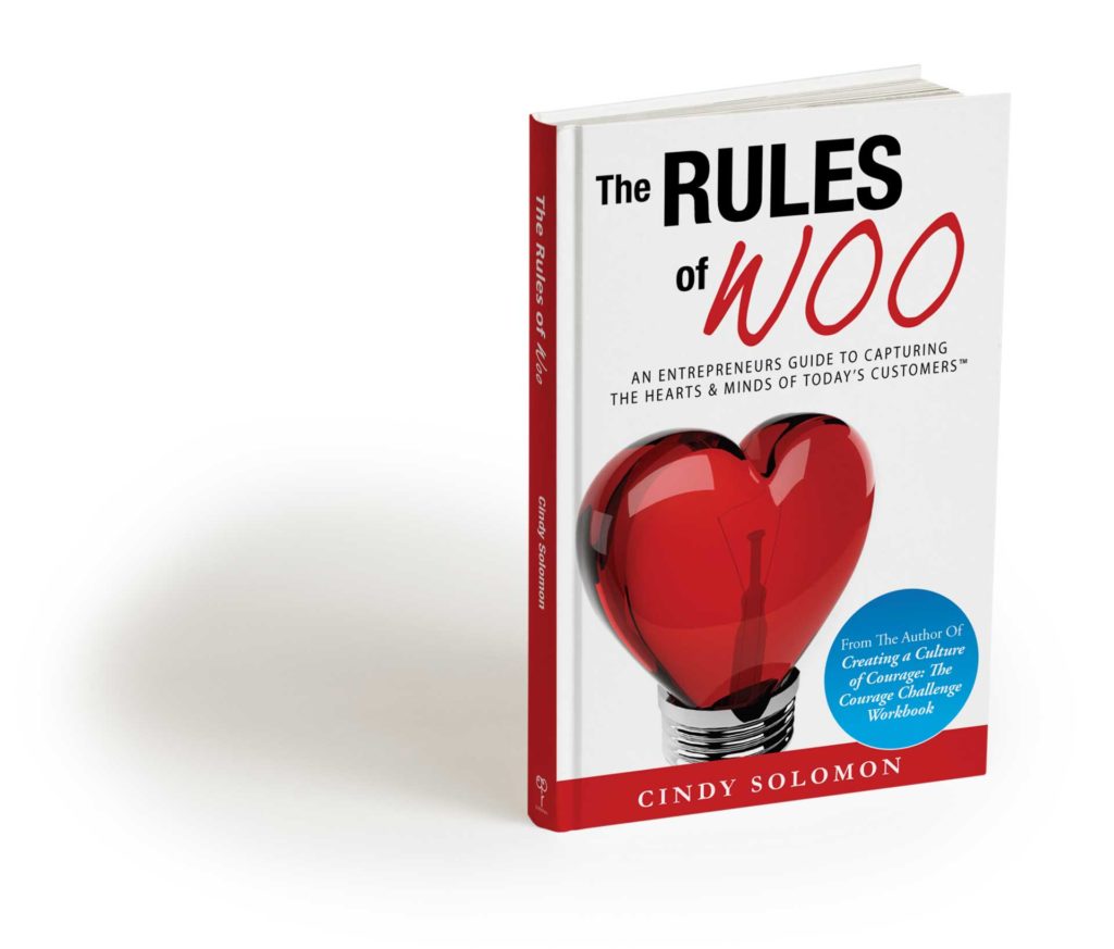 Image of The Rules of Woo by Cindy Solomon, customer service expert
